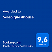 Soleoguest house è premiata da Booking